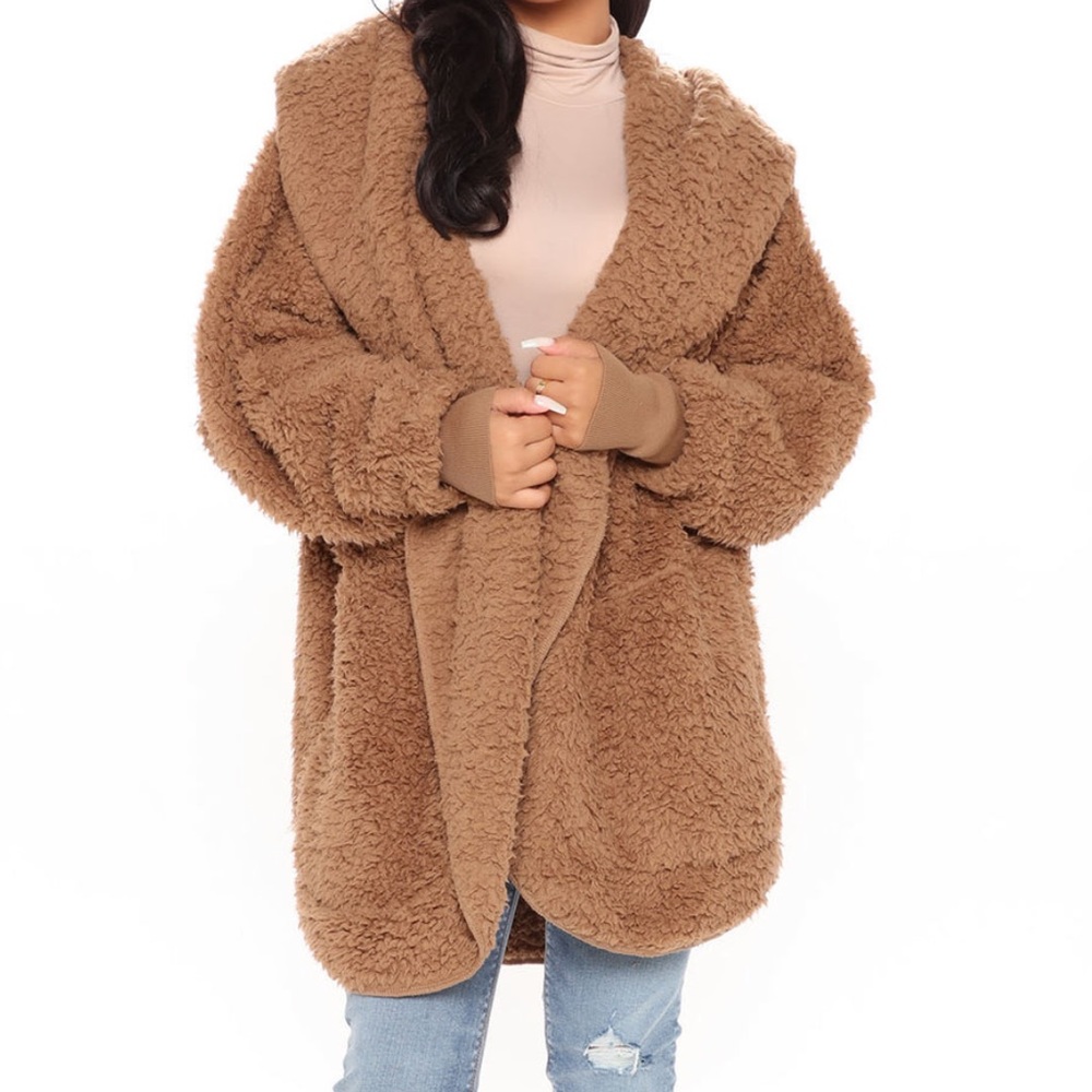 Fashion nova Sherpa jacket